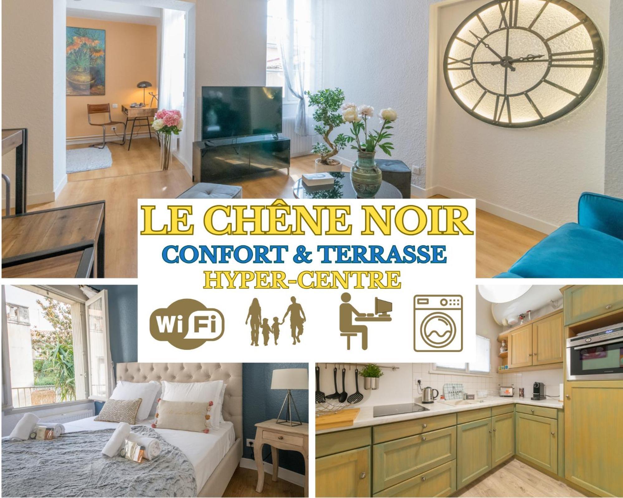Le Palais Du Chene Noir - Hypercentre - Calme - Wifi Gratuit Apartment อาวีญง ภายนอก รูปภาพ